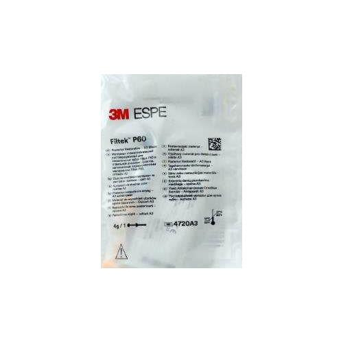 3M ESPE 4720A3 Filtek P60 Posterior Universal Composite Restorative Syringe A3 3M ESPE 4720A3 Filtek P60 Posterior Universal Composite Restorative Syringe A3